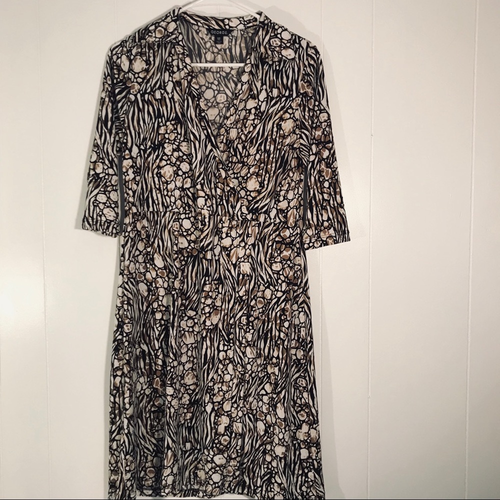 George Collared Dress Small 4-6